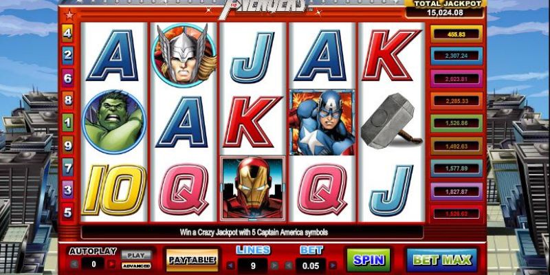 99+ kinh nghiệm tham gia chơi game slot Avenger tại Win79 thắng lớn